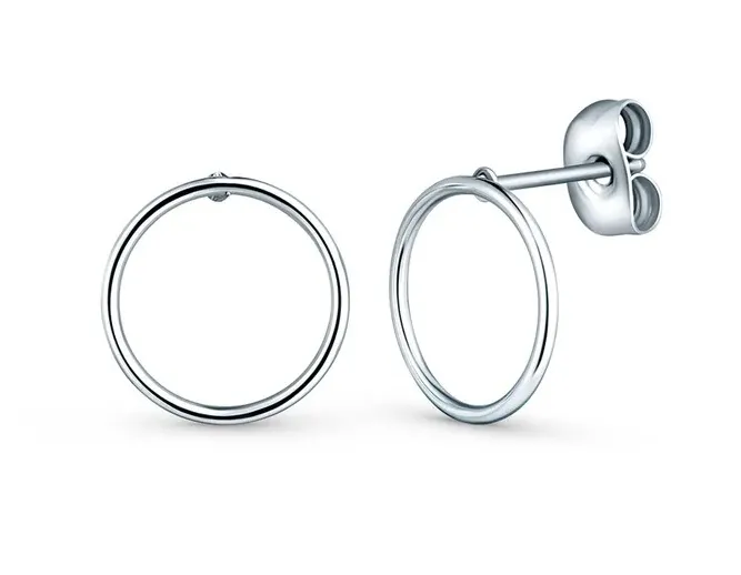 Orecchini Vuch Minimalist in acciaio Anello QUIIA SILVER donna