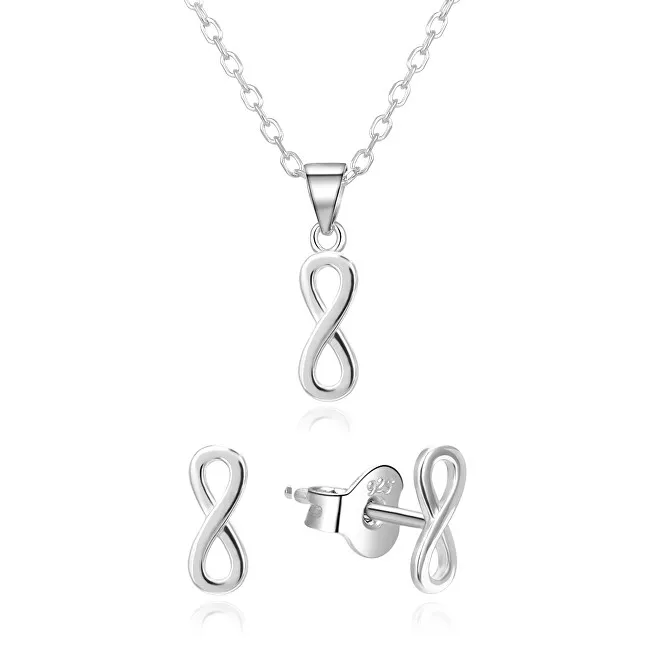 Agato Set di gioielli in argento sterling AGSET365R (collana, ciondolo, orecchini) donna