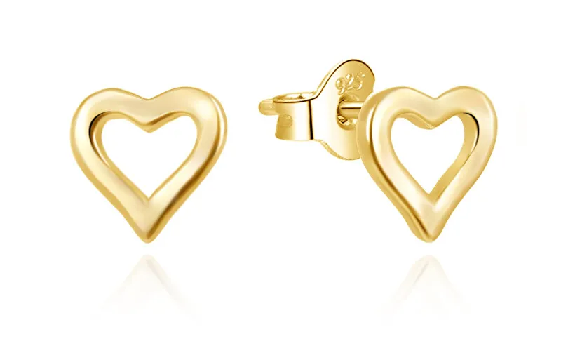 Agato Orecchini placcati oro fino Cuori AGUP3460-G donna