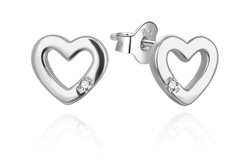 Agato Delicati orecchini in argento Cuori AGUP3461 donna