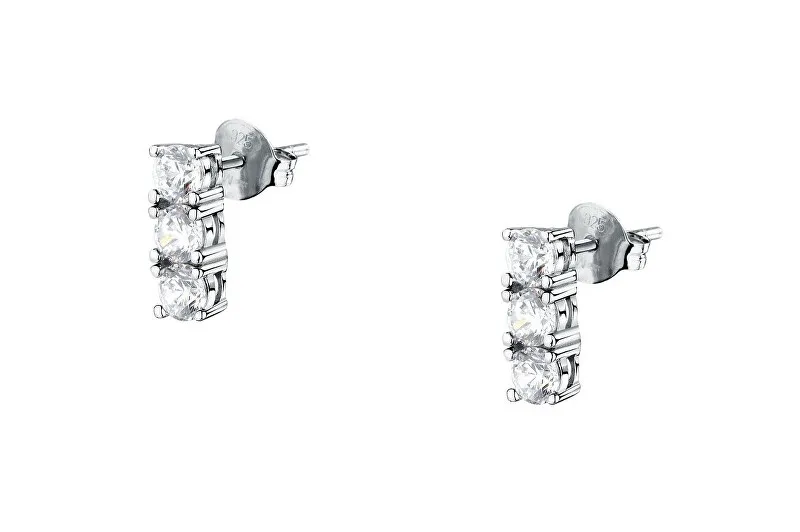 Morellato Orecchini scintillanti in argento riciclato Tesori SAIW241 donna