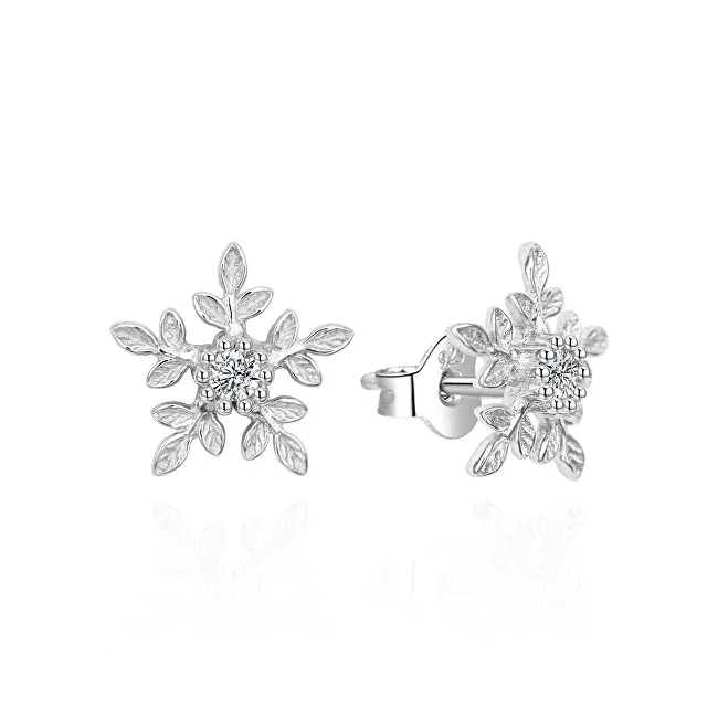 Orecchini Agato Bellissimi in argento Fiocchi di neve AGT-E013PW donna