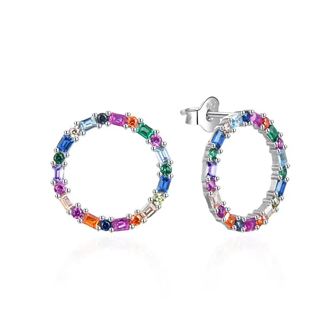 Agato Orecchini in argento con zirconi colorati AGT-E163PC donna