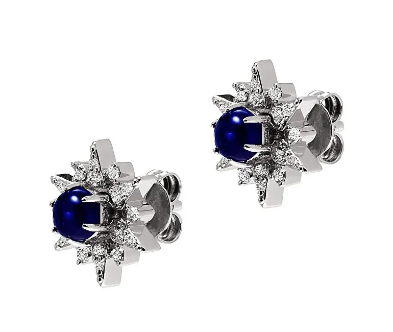 Orecchini Emporio Armani in argento con zirconi Stella EG3603040 donna