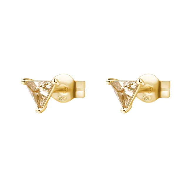 Rosato Orecchini e bottone minimalista placcati oro Vittoria RZVT22 donna