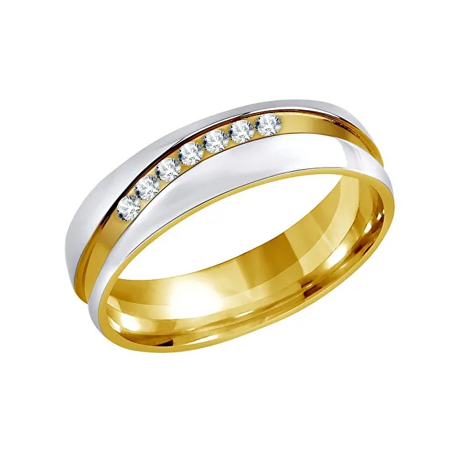 Silvego Fede nuziale in acciaio da donna MARIAGE RRC2050-Z - Diametro: 59 mm donna