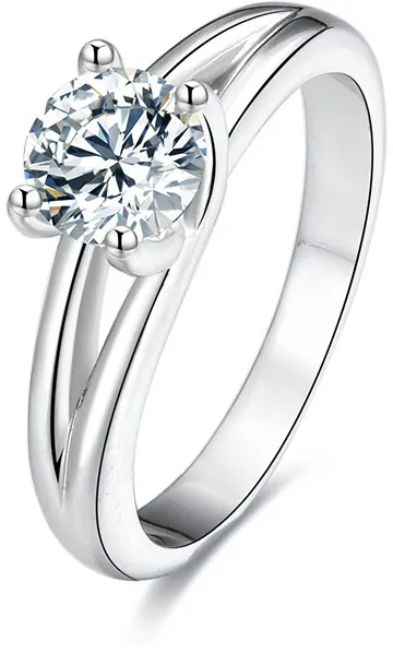 Benet Anello in argento con cristilla AGG198 - Diametro: 50 mm donna