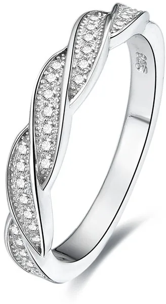 Benet Anello in argento con cristilla AGG184 - Diametro: 58 mm donna