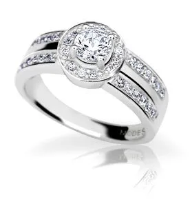 Modesi Anello in argento senza tempo con zirconi WAIYT-R - Diametro: 58 mm donna