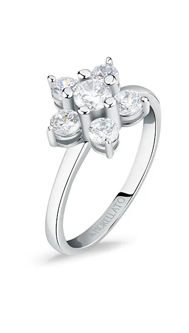 Morellato Bellissimo anello in argento con fiore Tesori SAIW127 - Diametro: 52 mm donna