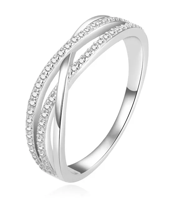 Anello Beneto Charming in argento con zirconi AGG446L - Diametro: 58 mm donna