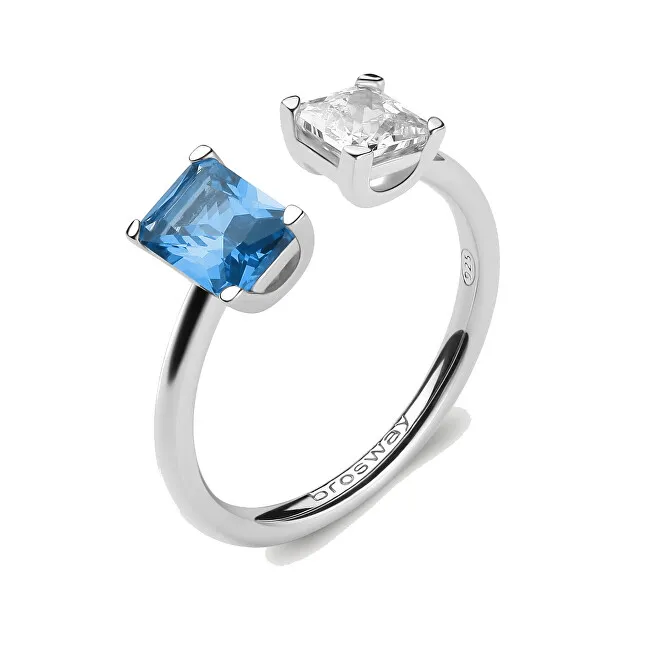 Brosway Elegante anello aperto Fancy Freedom Blue FFB09 - Diametro: L (56-59 mm) donna