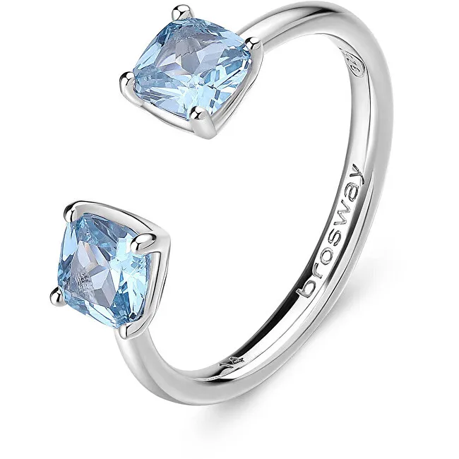 Brosway Anello aperto in argento Fancy Cloud Light Blue FCL11 - Diametro: 58 mm donna