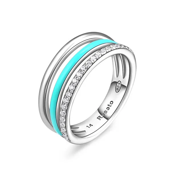 Rosato Bellissimo anello in argento Gaia RZGA35 - Diametro: 54 mm donna