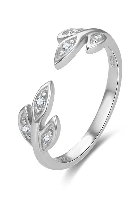 Beneto Grazioso anello in argento con zirconi AGG474 donna