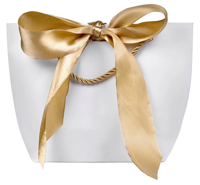 Troli Sacchetto regalo con nastro dorato M unisex