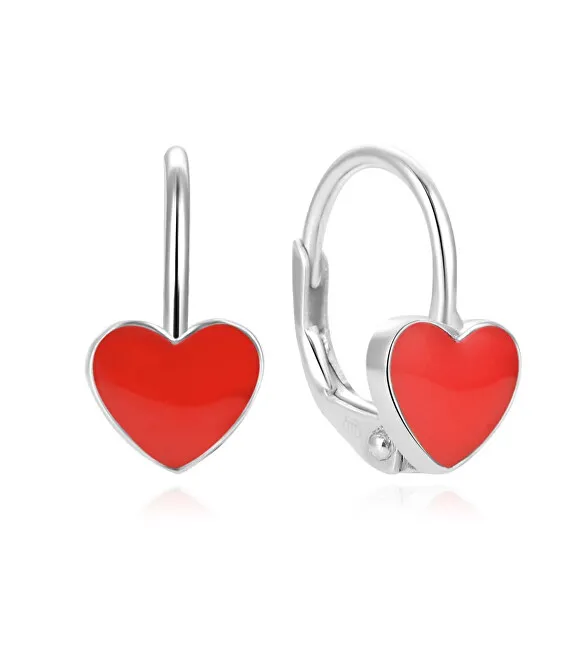 Orecchini in argento per bambine con cuori AGUC1290DL Codice: sBE1335