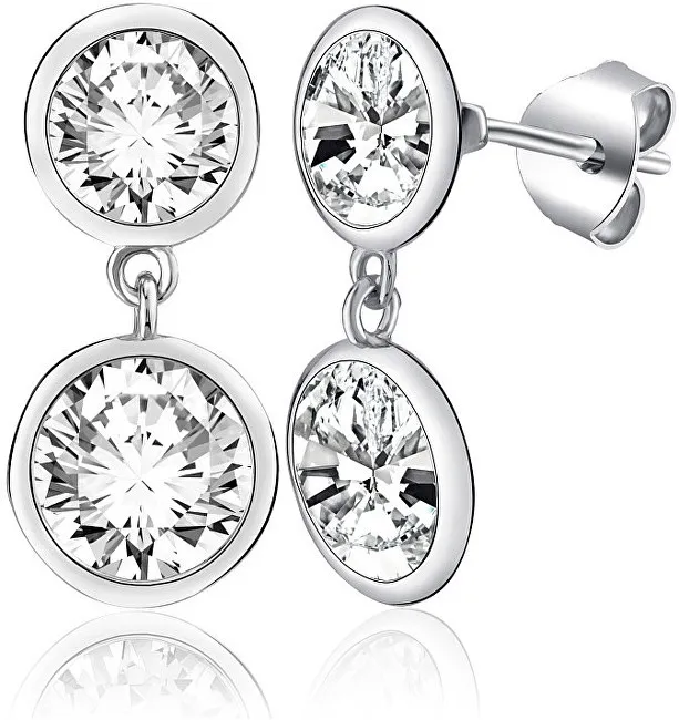 Silvego Orecchini in argento con zirconi cubici Lucy JJJE830e donna