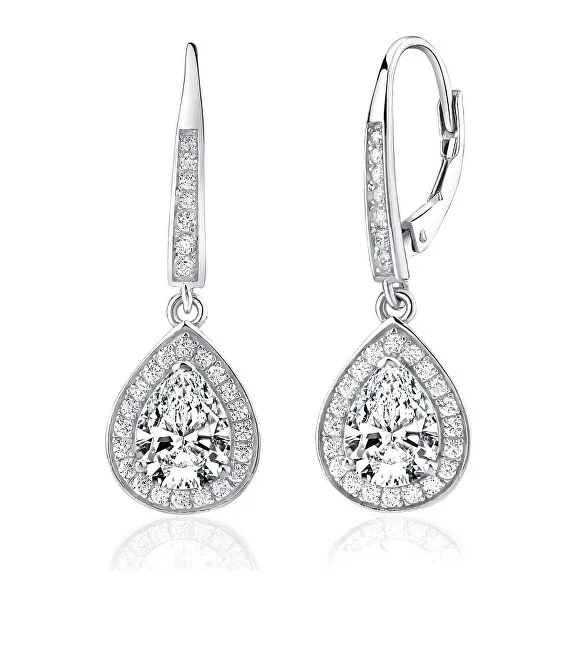 Silvego Orecchini in argento con zirconi cubici Brisa JJJE1141 donna