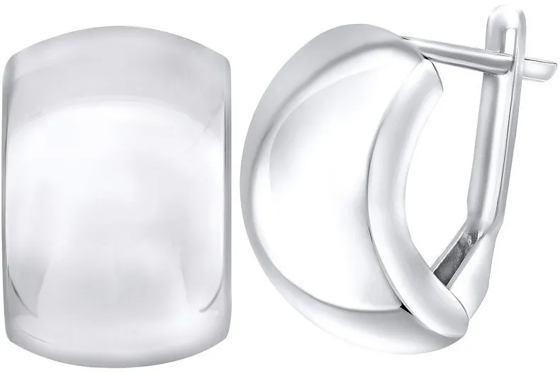 Silvego Orecchini in argento morbido QRK53 donna