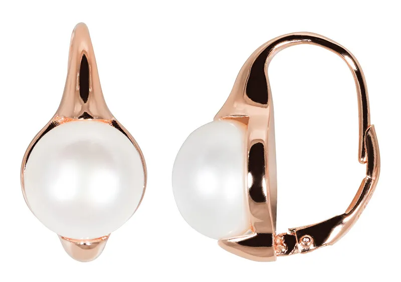 JwL Luxury Pearls Orecchini in bronzo con perle vere JL0533 donna