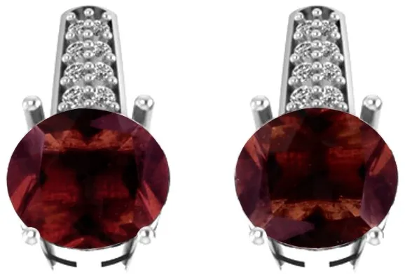 Beneto Orecchini Exclusive in argento con granati GRAAGUC1929 donna