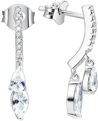 Orecchini Beneto in argento con cristalli AGUP1150 donna