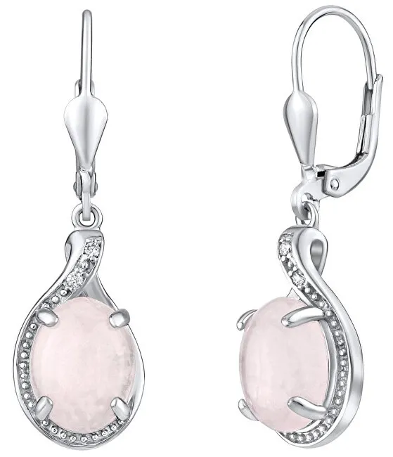 Orecchini Silvego in argento con rosetta naturale JST14811PRU donna