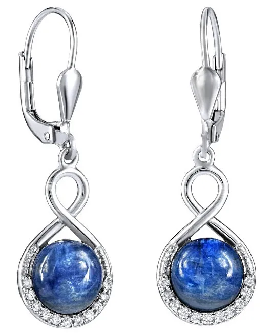 Orecchini Silvego in argento con cianite naturale JST14710KE donna