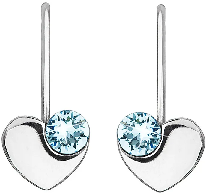 Evolution Group Orecchini a cuore in argento con Swarovski 31299.3 donna