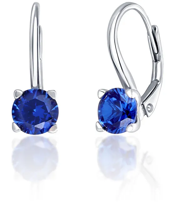 JVD Orecchini in argento con zirconi blu SVLE0503XF3M108 donna