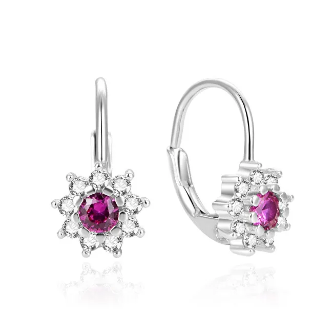 Beneto Orecchini in argento scintillanti con zirconi AGUC1268DL donna