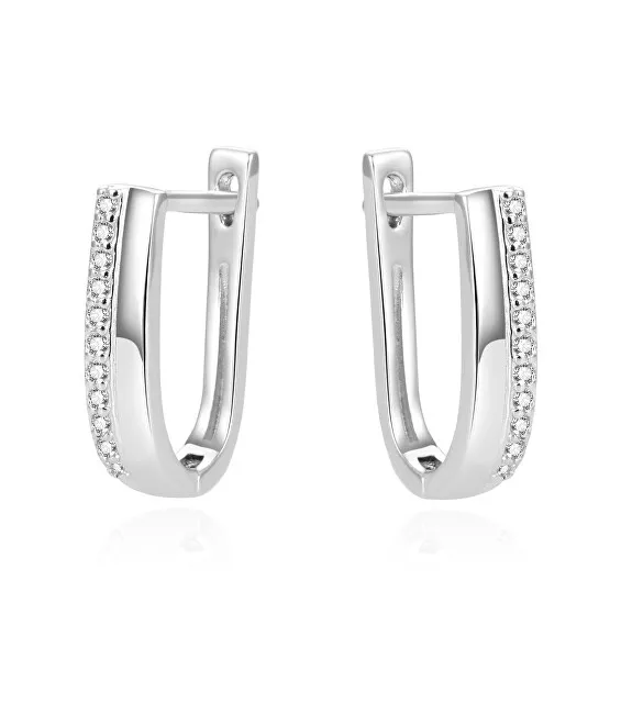 Beneto Elegant orecchini in argento con zirconi AGUC1433 donna
