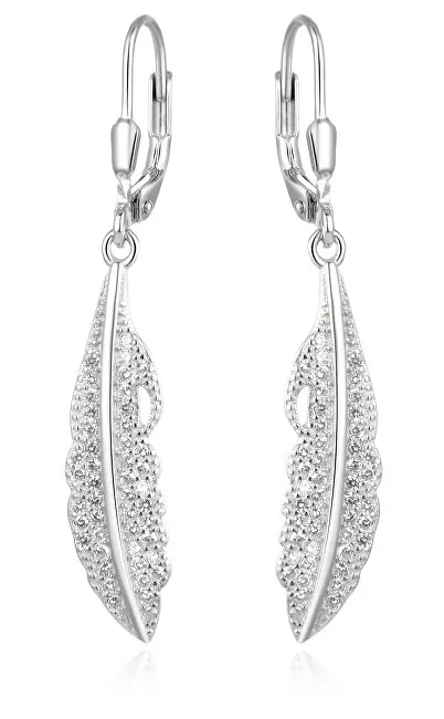 Beneto Orecchini con piume in argento senza tempo AGUC2391L donna