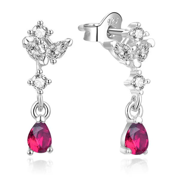 Beneto Anello in pietra naturale con zirconi fucsia AGUP2183/GL donna