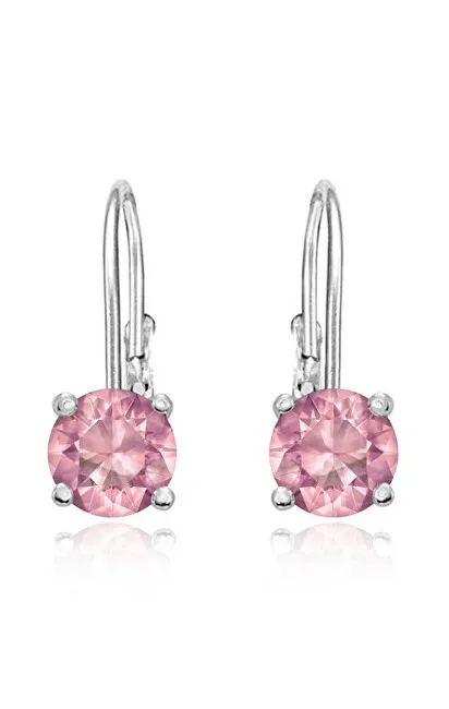 JVD Delicati orecchini in argento con zirconi rosa SVLE0620XH2R200 donna