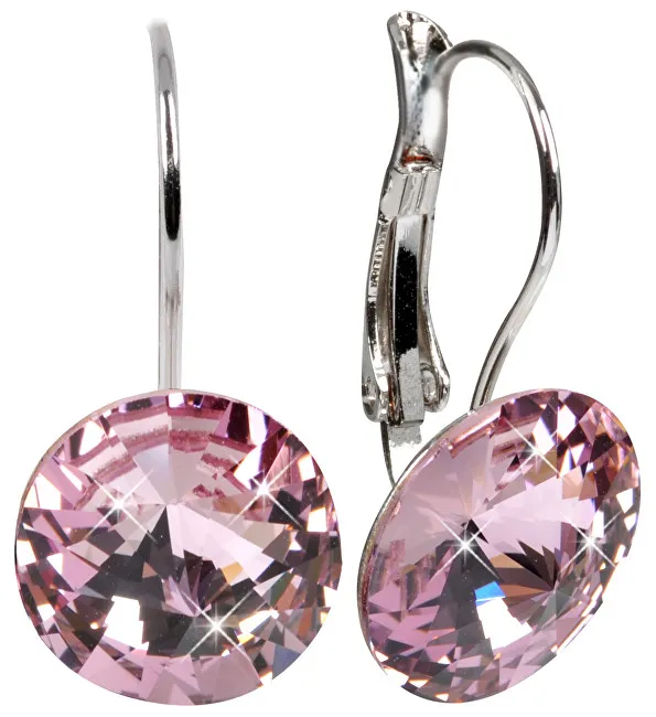 Orecchini Levien Eleganti Rivoli Ametista Chiaro donna
