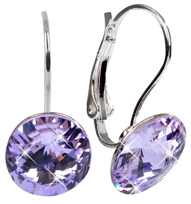 Orecchini Levien Eleganti Rivoli Viola donna