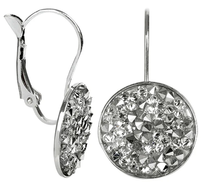 Levien Eleganti orecchini Rocks Crystal Cal donna