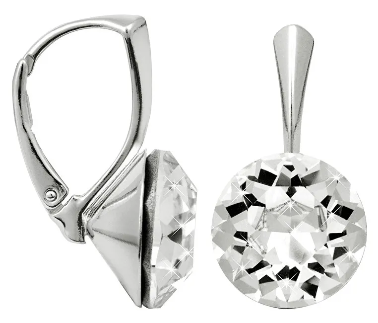 Levien Orecchini in argento scintillanti Dentelle Crystal donna
