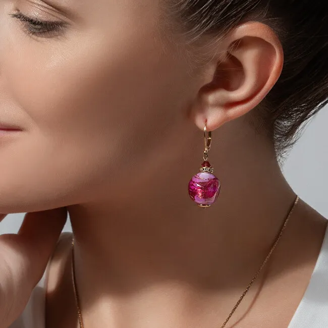 Lampglas Il lussuoso e delizioso Raspberry Temptation con vetro temperato in vetro perlato ESA49 donna