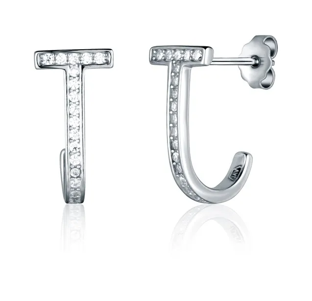 JVD Orecchini originali in argento con zirconi SVLE2484XE9BI00 donna