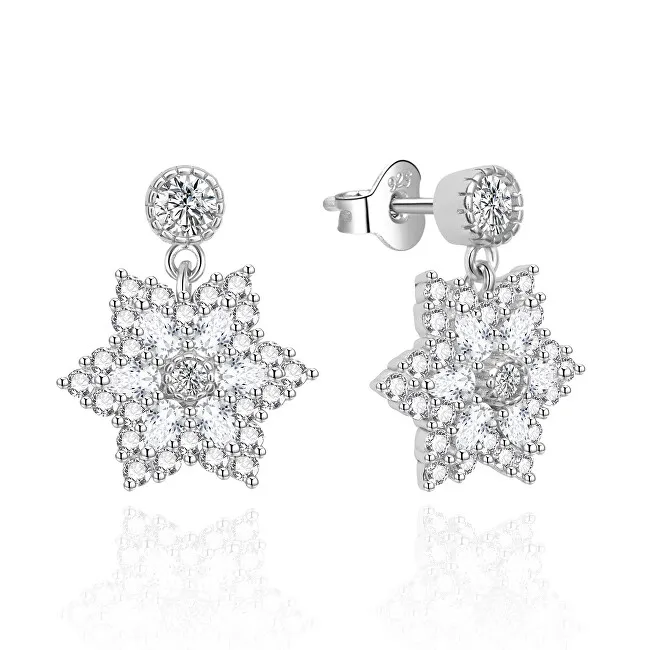 Agato Deliziosi orecchini pendente con zirconi AGT-E012PW donna