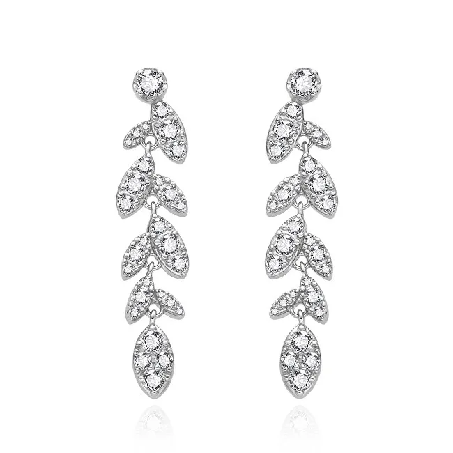 Agato Orecchini in argento scintillante con zirconi AGT-E159PW donna