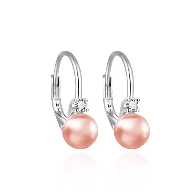 Orecchini Agato Lussuosi in argento con perle AGT-E115LW-PPI donna