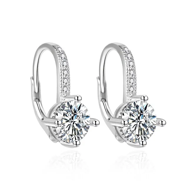 Agato Orecchini in argento scintillante con zirconi AGT-E222LW donna