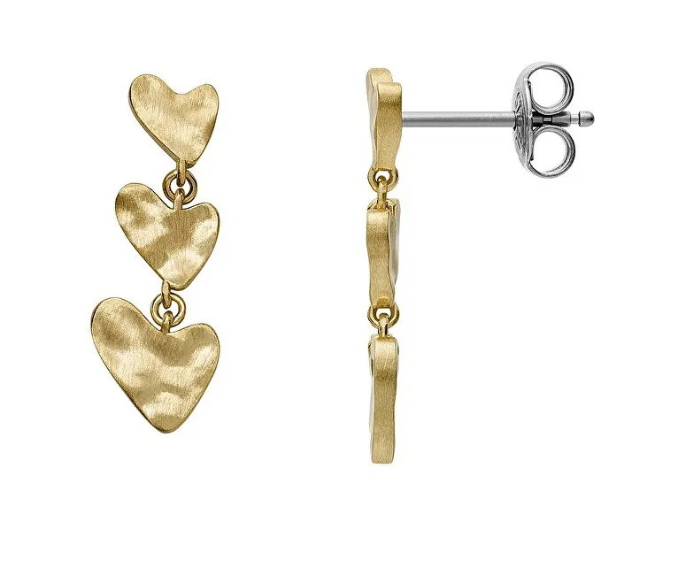 Ska Orecchinigen lunghi placcati oro Anja Hearts SKJ5011710 donna