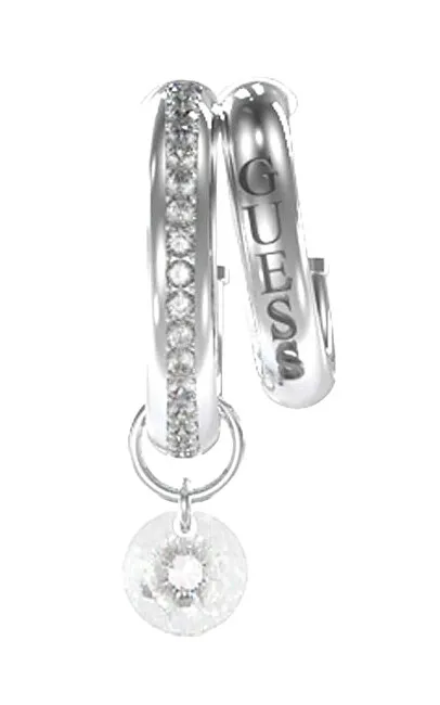 Guess Orecchino singolo di design Crazy Orecchini JUBE03294JWRHT donna