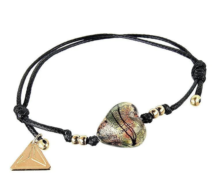 Lampglas Bracciale Mysterious Jungle Colors con oro 24 carati in perla Lampglas BLH13 donna