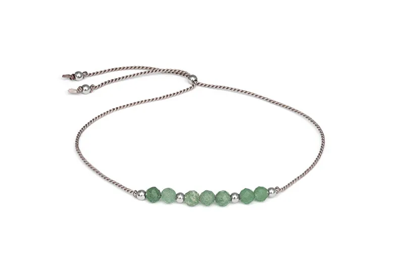 Agato Bracciale in cordino di avventurina HE29R3S-GY donna